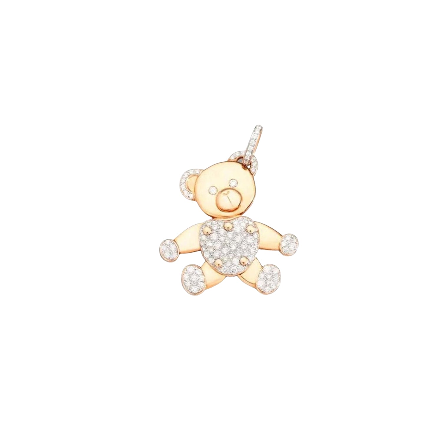 Orsetto Pendant - Rose gold