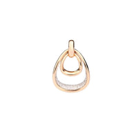 Fantina rose gold & diamonds Pendant - Rose Gold