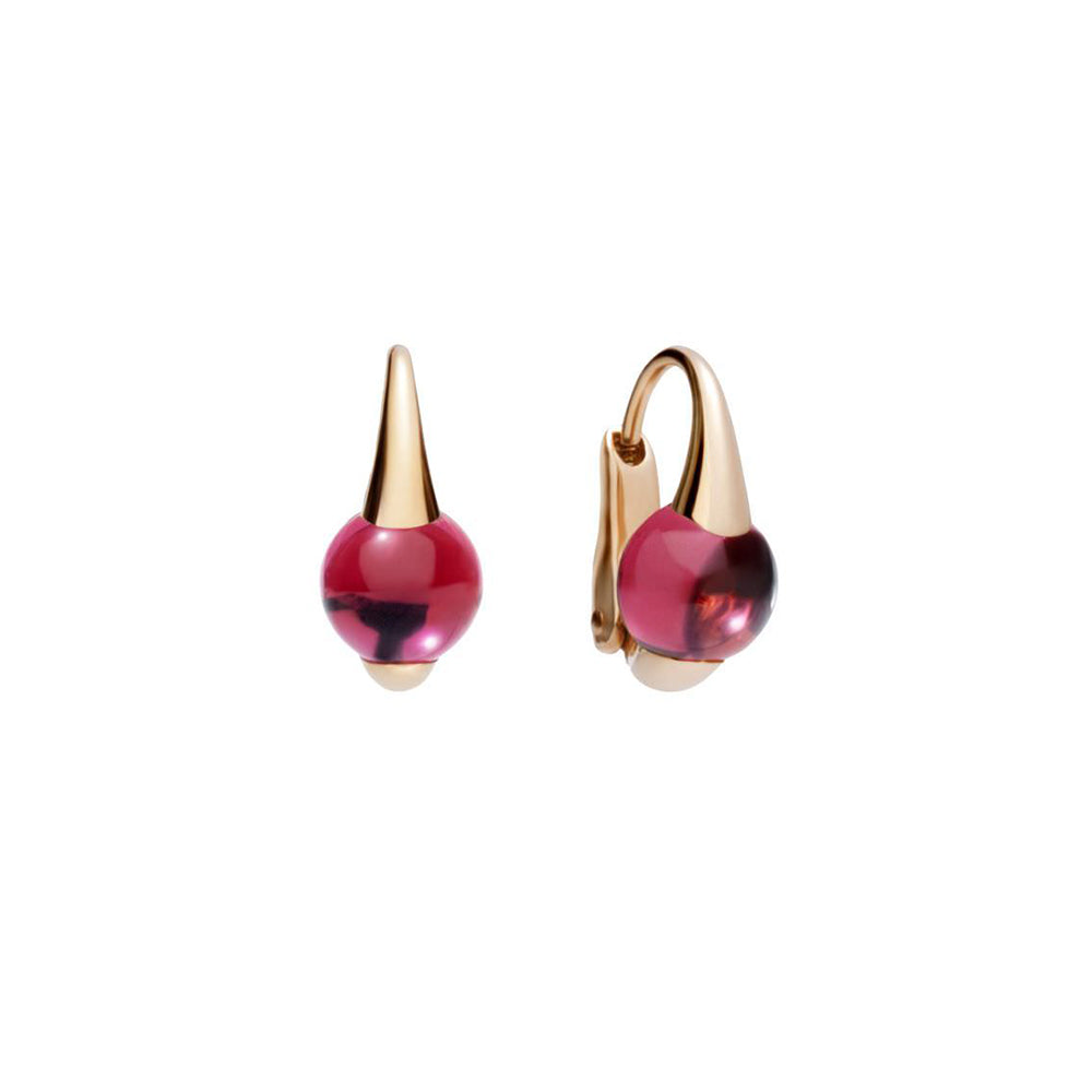 Earrings M'ama non M'ama Rhodolite Garnet