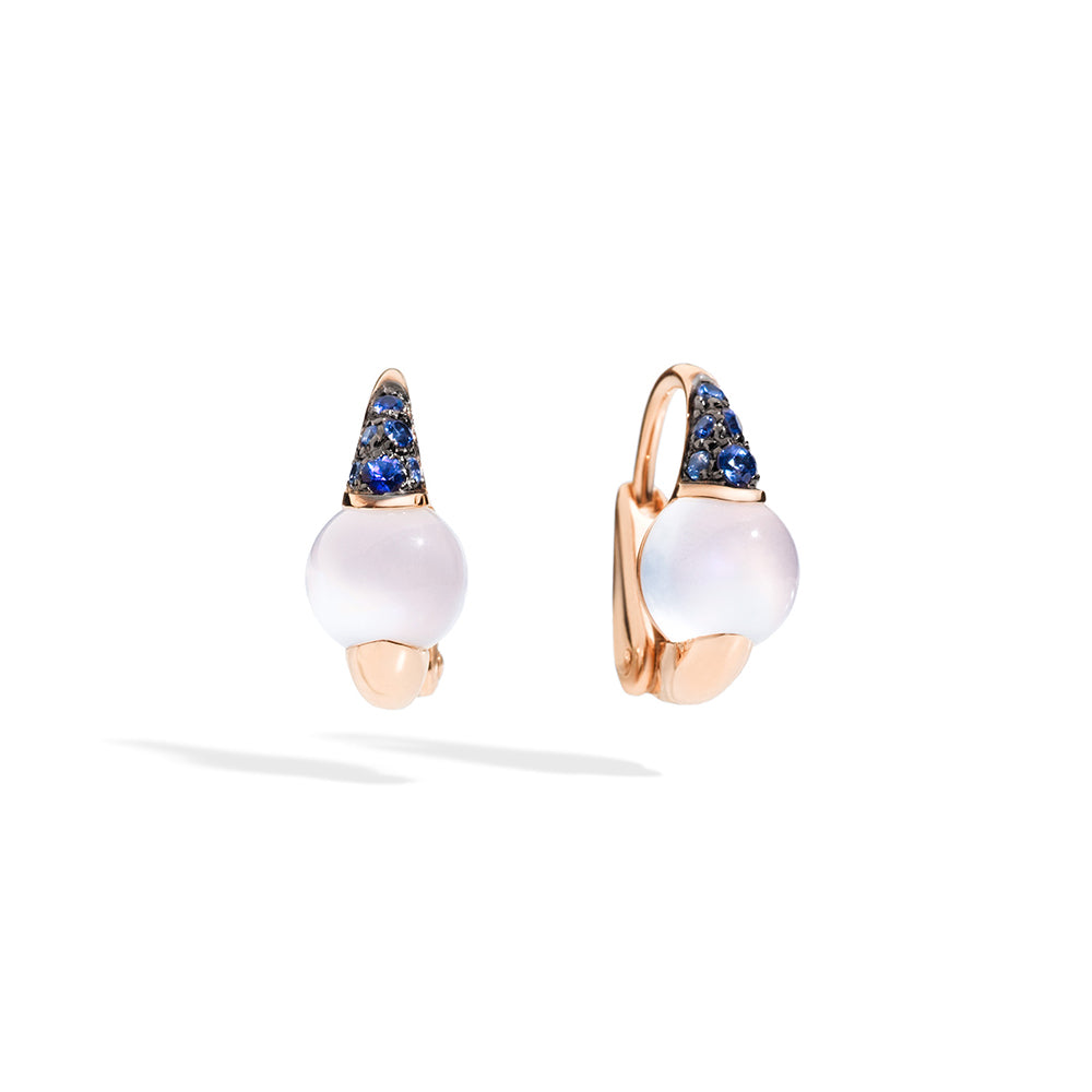 Earrings M'ama non M'ama Moonstone