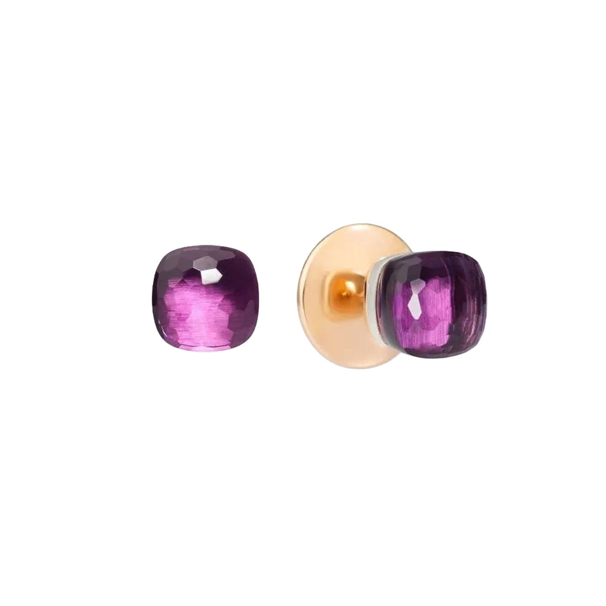 Nudo Earrings - Rose Gold & White Gold