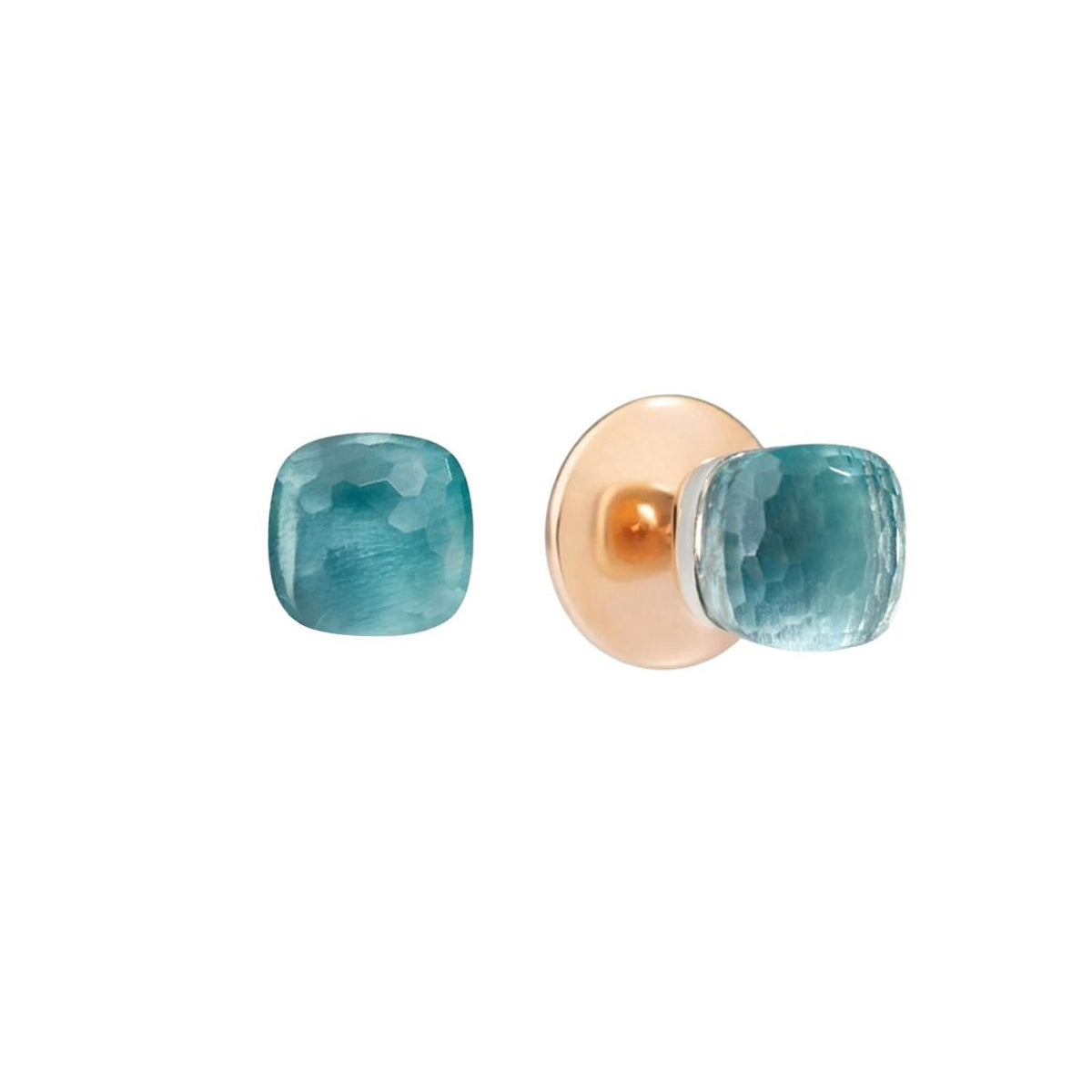 Nudo Earrings - Rose Gold & White Gold
