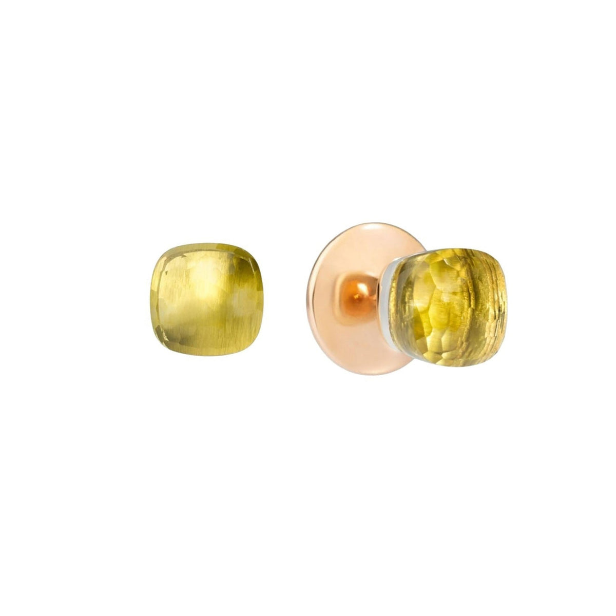 Nudo Earrings - Rose Gold & White Gold