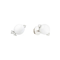 Capri Earrings - White Gold