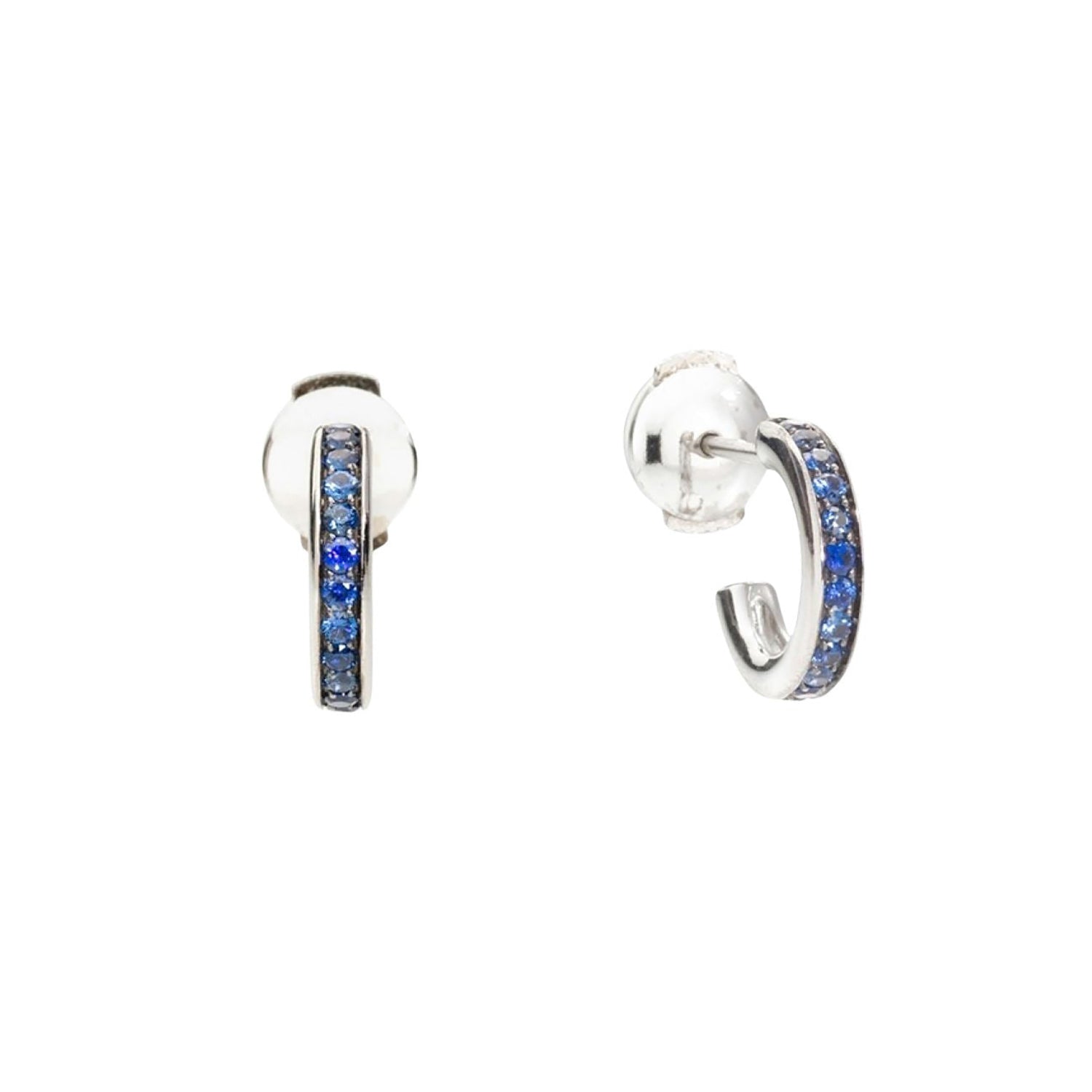 Pomellato together Sapphires & White gold Earrings - White gold