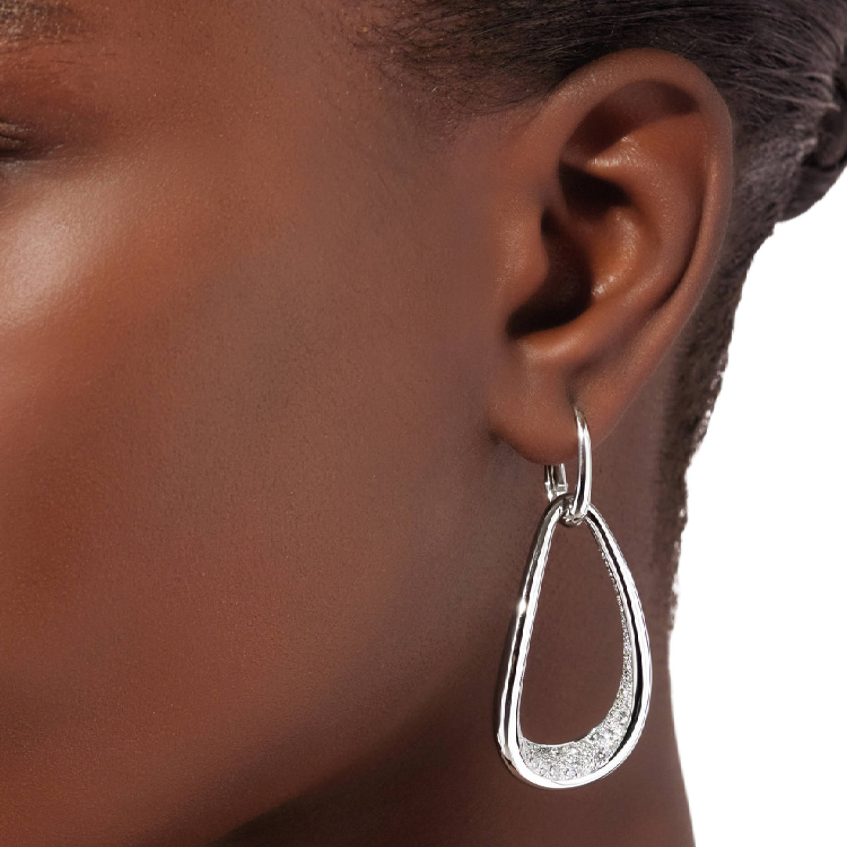 Fantina Earrings - White Gold