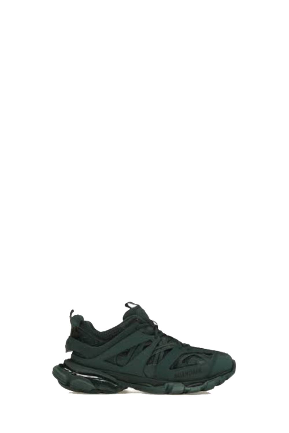 Track silver & green Sneakers - Silver & Green
