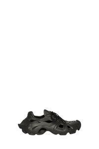 HD Lace-Up black Sneakers - Black