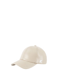 Classic vinyl Hat - Beige