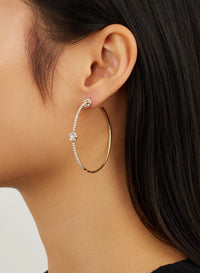 M'ama non M'ama Diamond & Rose gold Earrings - Rose gold