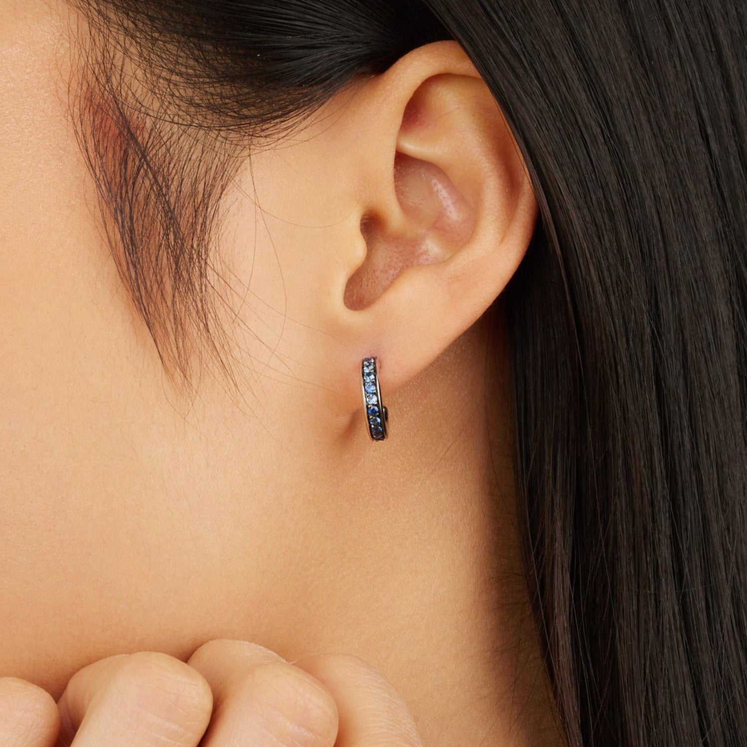 Pomellato together Sapphires & White gold Earrings - White gold