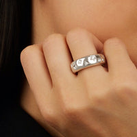 Iconica Diamond & White gold Ring - White gold