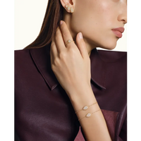 Serpent Bohème S Motif yellow gold & diamonds Bracelet - Yellow