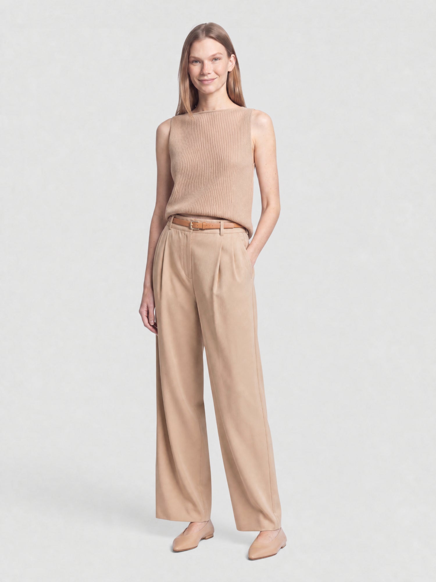 Almond cipria Flats - Cipria
