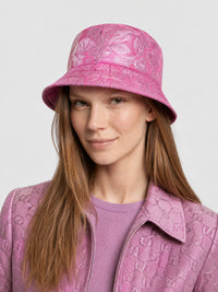 Hat Pile Au Face No Lac fuchsia & pink Hat - Fuchsia & Pink