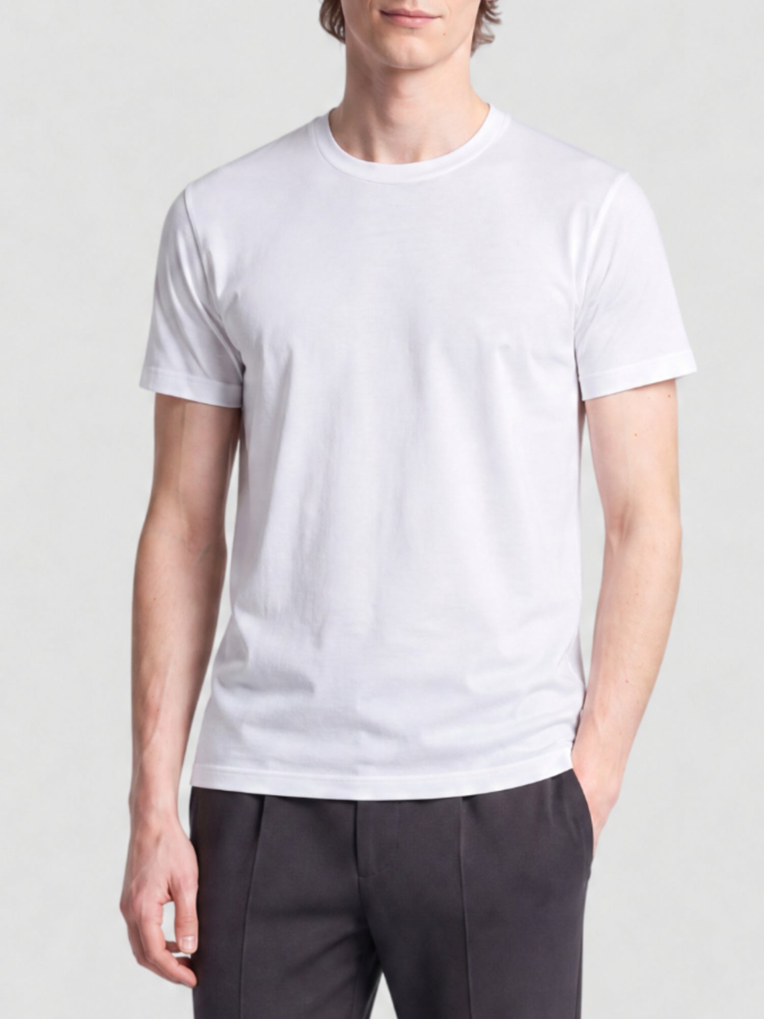 Mystic white T-shirt - Mystic White & Vrv