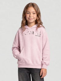 Hand-Drawn Balenciaga faded pink & black Hoodie - Faded Pink & Black